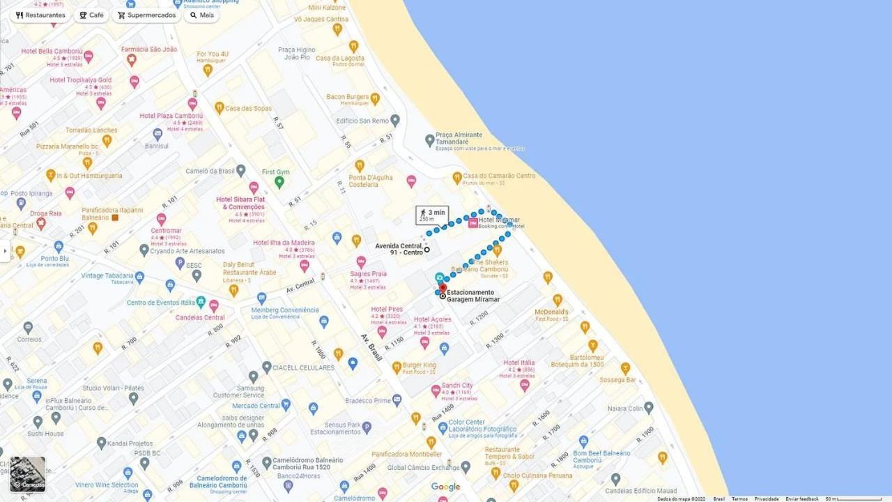 Clr81 - Calcadao, 1 Dorm Climatizado, Garagem Daire Balneario Camboriu Dış mekan fotoğraf